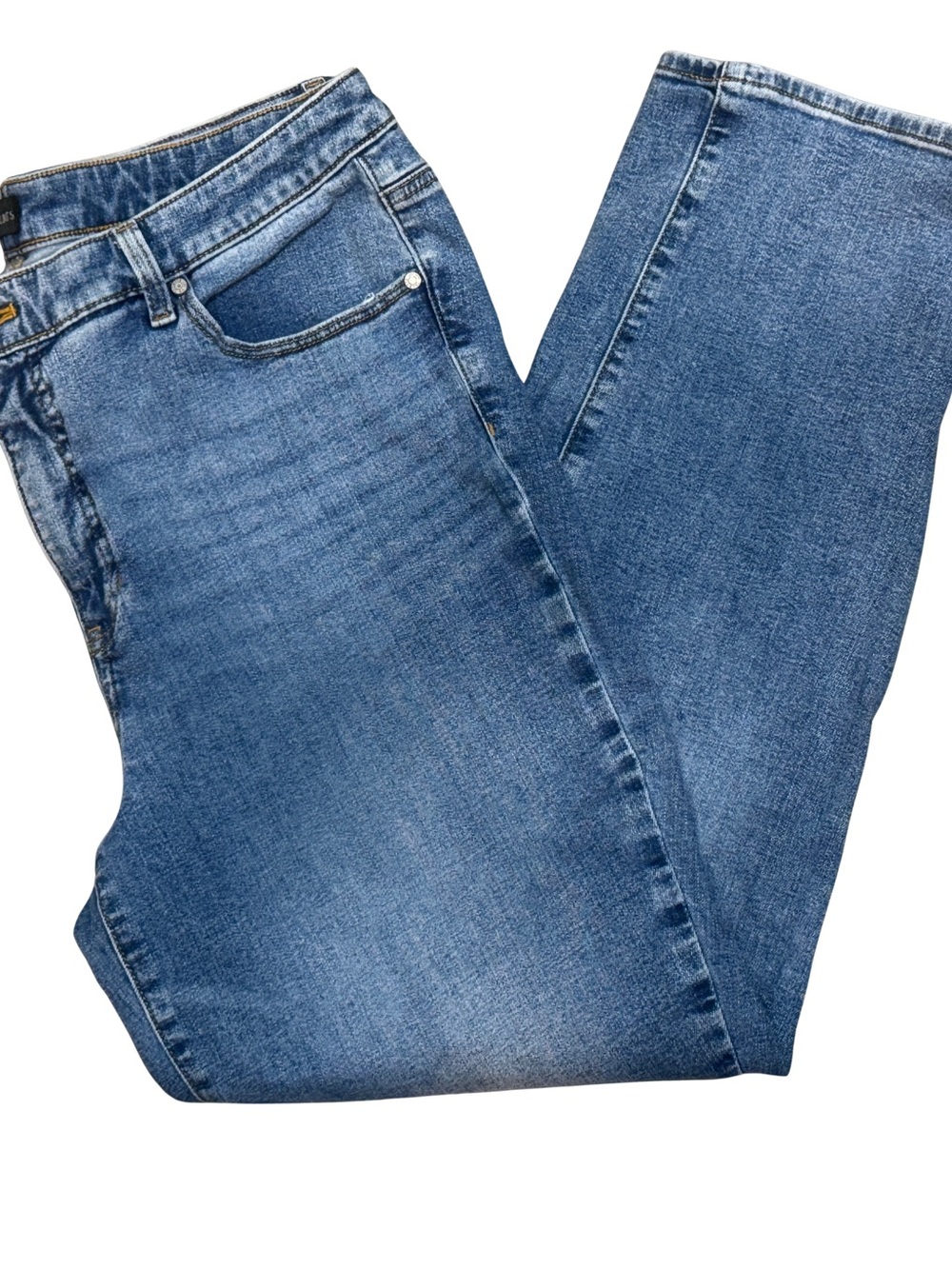 Talbots Medium Blue Straight-Leg Women's Jeans